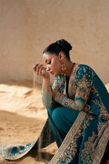 Mahnoor Mujtaba | Luxury Raw Silk | Firoza Muse