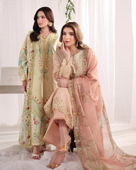 Rang Rasiya | Unstitched 3pc Lawn | Nova Gabriella