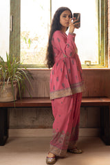 GENERATION | PAISLEY GARDEN FLARED SET | S26B4137-Rani Pink