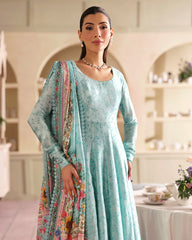 Faiza Saqlain | Printed Silk Pishwas | Suha
