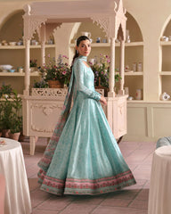Faiza Saqlain | Printed Silk Pishwas | Suha