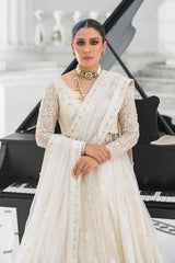 Erum Khan | Luxury Formal Dastaan | Snow Pearl