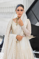 Erum Khan | Luxury Formal Dastaan | Snow Pearl