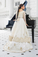 Erum Khan | Luxury Formal Dastaan | Snow Pearl