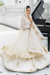 Erum Khan | Luxury Formal Dastaan | Snow Pearl
