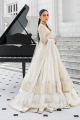 Erum Khan | Luxury Formal Dastaan | Snow Pearl