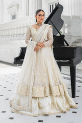 Erum Khan | Luxury Formal Dastaan | Snow Pearl