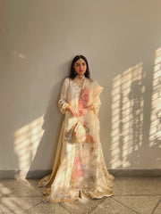 Maria Sajjad | Raw Silk Collection: Nikkah Outfit | KOMAL