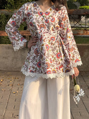 Aroha | Moor Wrap | Lawn Kurti