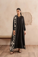 Afrozeh | Dyed Lawn | Ash