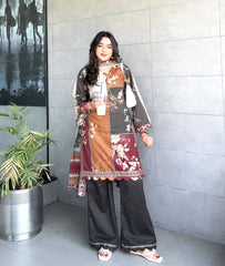 Bin Saaed | 3PC Lawn | Multi Color