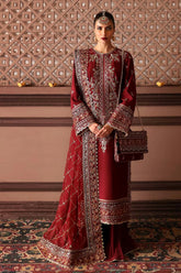 Afrozeh | Raw Silk Wedding Dress | NAAZ