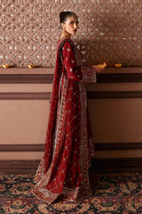 Afrozeh | Raw Silk Wedding Dress | NAAZ