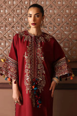 Afrozeh | Raw Silk Wedding Dress | NAAZ