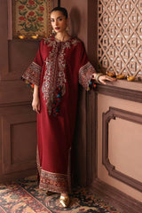 Afrozeh | Raw Silk Wedding Dress | NAAZ
