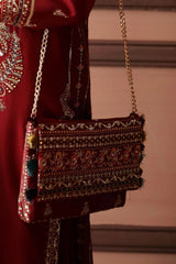 Afrozeh | Raw Silk Wedding Dress | NAAZ
