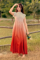 Zayan | Cotton Silk Maxi | Floral Dress