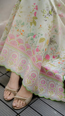 Zah Studio | Blended Vela Kaftan | Izaar