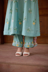 Breeze | Sleeveless Cotton Kurta | Straight Pants