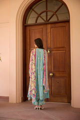 Breeze | Sleeveless Cotton Kurta | Straight Pants
