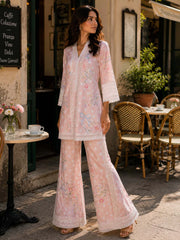 Noor By Sadia Asad | Nooriyah RTW Vol ‘2 | Pink Soufflé D9