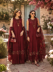 Noor by Saadia Asad | Noor Eid Printskhas 26 | D14 – Ruby Royale