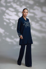 Sana Abbas | La Fiesta A W Pret | Cobalt