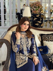 Haniyas | EID COLLECTION’26 | Royal Blue