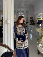 Haniyas | EID COLLECTION’26 | Royal Blue