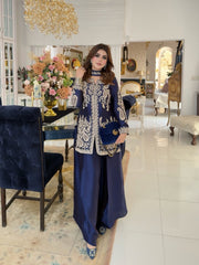 Haniyas | EID COLLECTION’26 | Royal Blue