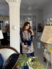Haniyas | EID COLLECTION’26 | Royal Blue