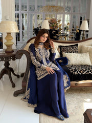 Haniyas | EID COLLECTION’26 | Royal Blue