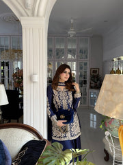 Haniyas | EID COLLECTION’26 | Royal Blue