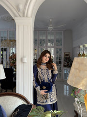 Haniyas | EID COLLECTION’26 | Royal Blue