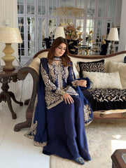 Haniyas | EID COLLECTION’26 | Royal Blue