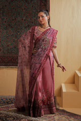 Shamaeel Ansari | Majestic Legacy | Rosewood Zari Fusion Saree