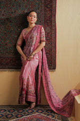 Shamaeel Ansari | Majestic Legacy | Rosewood Zari Fusion Saree