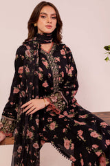 Farasha | Printed Essentials | Black Scarlet