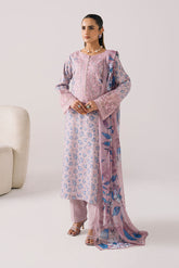 Imrozia Premium | Floral Atelier Lawn | IPL-21 Lavender Grace