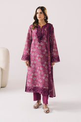 Imrozia Premium | Floral Atelier Lawn | IPL-25 Atelier Gardenia