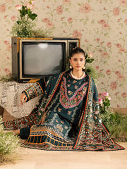 Mahnur | Kaia Slub Linen 25 | K - 08 | 3 PC LINEN
