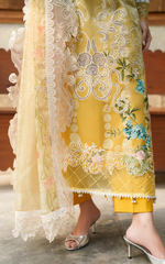 Asifa and Nabeel | Versa Luxury Lawn 26 | Sovereign Lace VUL26-02
