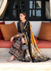 Kanwal Malik | Elysia Luxury Lawn 25 | Noire | Zayan Clothing UK