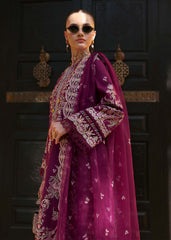 Kanwal Malik | Elysia Luxury Lawn 25 | Lavena | Zayan Clothing UK