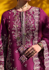 Kanwal Malik | Elysia Luxury Lawn 25 | Lavena | Zayan Clothing UK