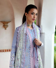 Republic Womenswear | Embroidered Pret Vol-ll '26 | Lavender Petal