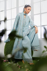 Maria B | M Basics Dreamscape Eid Lawn | MB-CUSV14-02B