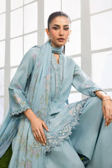 Maria B | M Basics Dreamscape Eid Lawn | MB-CUSV14-02B