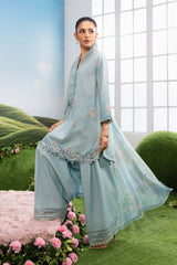 Maria B | M Basics Dreamscape Eid Lawn | MB-CUSV14-02B
