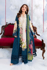 Maria B | M Basics Dreamscape Eid Lawn | MB-CUSV14-05B
